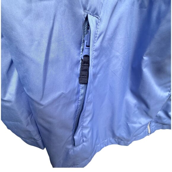 Susan Graver Windbreaker Jacket Plus Size 1X Purple Light Anorak Packable Hooded - Picture 8 of 11